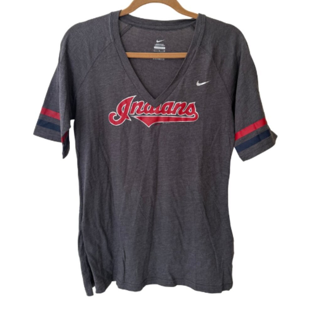 Cleveland Indians, Women's, Nike, Short Sleeve Shirt, NWOT, L